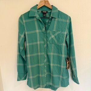 Outdoor Research Cedar Cove Tunic NWT Women’s Small Seaglass UPF Sun Shirt